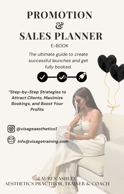 Promotion & Sales Planner: The Ultimate Guide to Creating Successful Launches and Getting Fully Booked